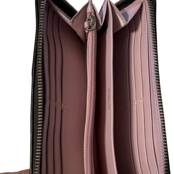 COACH Slim Essential Polished Pebble Leather Wallet | Nordstrom Coach Black‎ Pebbled Leather Wallet